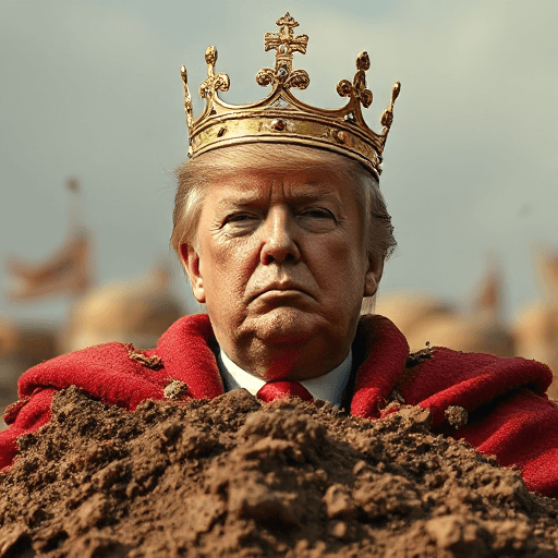 King trump Empire of dirt
