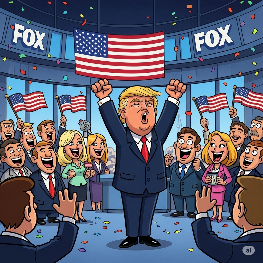 Fox News Fluffs Trump