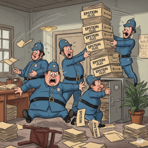 Epstein Files: GOP Keystone Kops are on the Case! Keystone-Kops-bungling-Epstein-Files